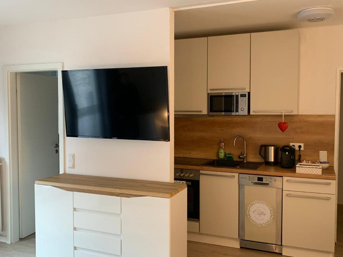 Moderne Ferienwohnung In Lippstadt Zentrum Bagian luar foto